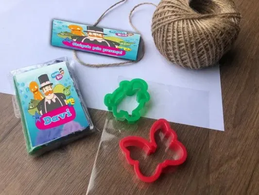 Massinha Modelar Mundo Bita Personalizada - artesanato de Mi Papelaria Criativa