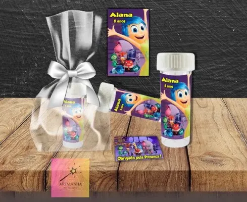 Bolha de Sabão Divertidamente Personalizada - artesanato de Artmanha Lembrancinhas