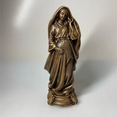 Nossa senhora grávida monocromática - artesanato de DEVO ARTE SÃO MIGUEL