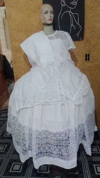 Baiana Algodão e Guipir - artesanato de Ateliê Ofatemi