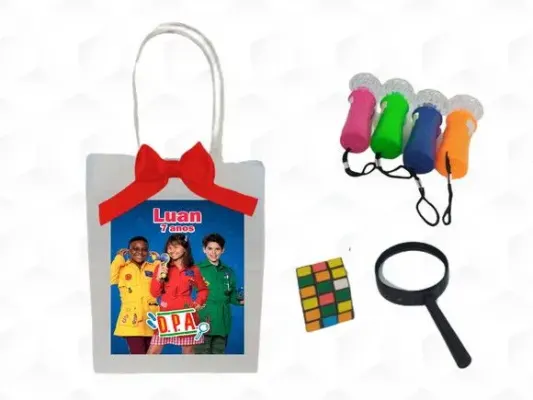 Kit Detetive Dpa Personalizado - artesanato de creativitybynina