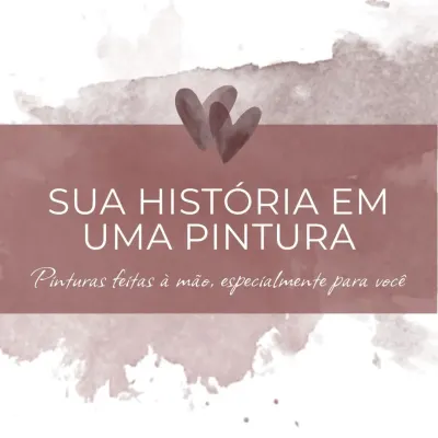 Pintura Personalizada — Uma Obra Feita para Você - artesanato de Gabriela Buss Artes