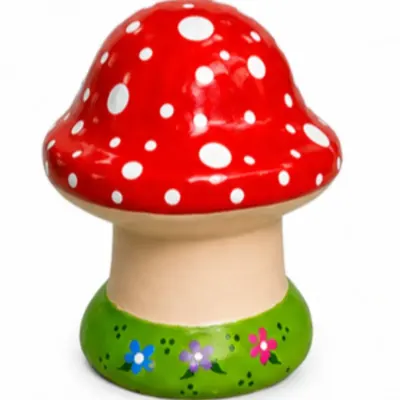Cogumelo de Decoração para Jardim Artesanal. - artesanato de Natura Domus