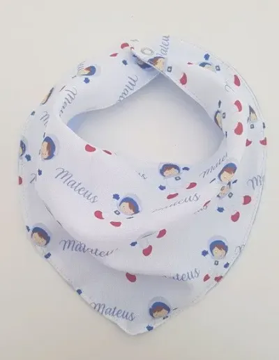 Babador bandana astronauta - artesanato de Innovare Studio