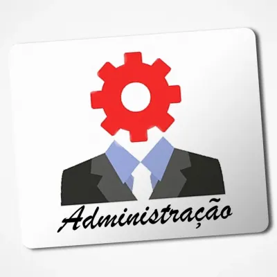 Mouse Pad Administração Profissão Presente Personalizado 02 - artesanato de Gráfica Laudadio