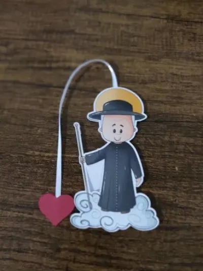 Marcador de Página 08 cm - Padre Cícero T - artesanato de Emejhu Personalizados