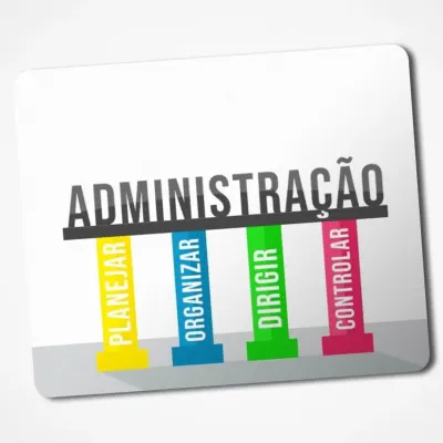 Mouse Pad Administração Profissão Presente Personalizado 17 - artesanato de Gráfica Laudadio