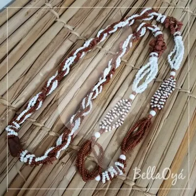 Guia de Miçanga de Xango - artesanato de BellaOya Guias e Brajas