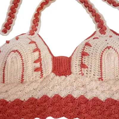 top cropped moccatino - artesanato de Ateliê Lu Ribeiro