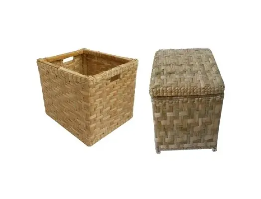 Kit Gaveta e Lixeira Taboa NT - artesanato de Mundo Urbano
