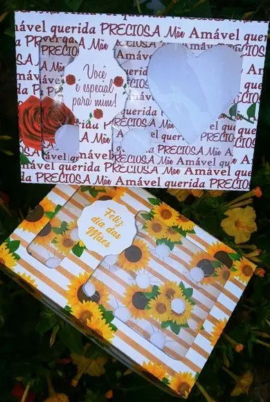 Caixinha para Doces Dia das Mães - artesanato de PAPCRIE