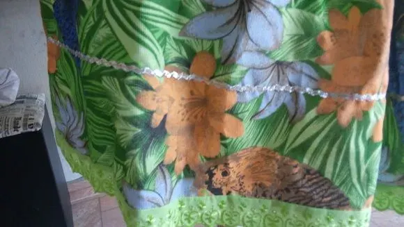 Saia estampada - artesanato de Ateliê Ofatemi