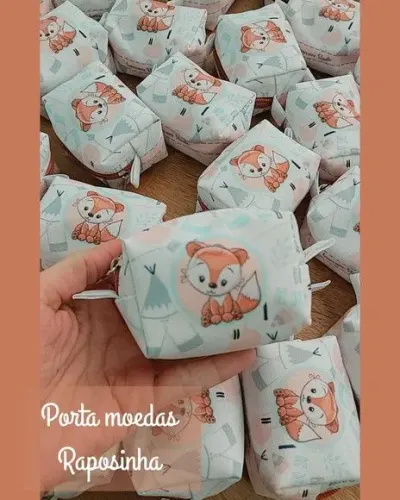 Porta Moedas- Lembrancinha Maternidade - artesanato de Innovare Studio