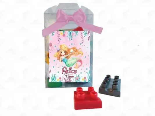 Bloco de Montar Sereia Personalizada - artesanato de creativitybynina