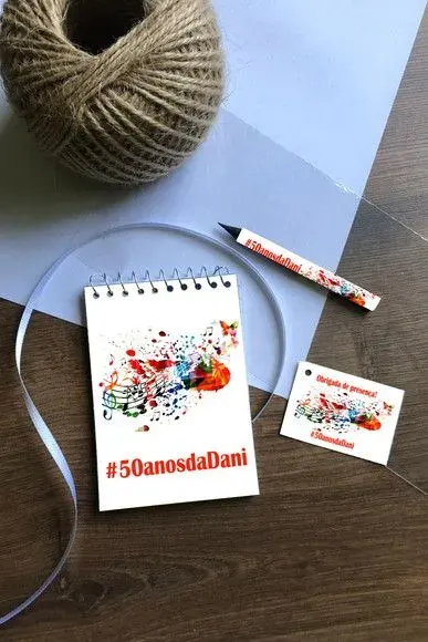 Bloquinho Personalizado - artesanato de Mi Papelaria Criativa