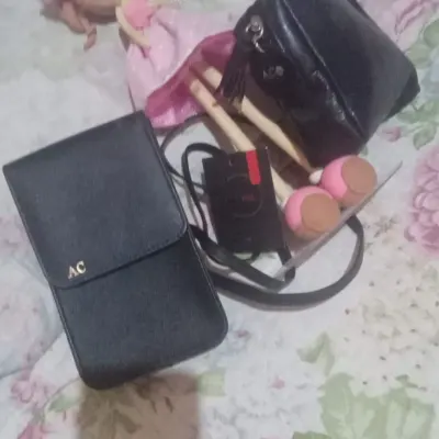 bolsa masculina - artesanato de Mia & Lu Variedades