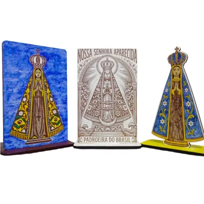 Nossa Senhora Aparecida - artesanato de LeJu Art Decor
