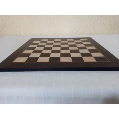 Tabuleiro de Xadrez Tradicional Black Wood Grande - artesanato de Casa da Marchetaria