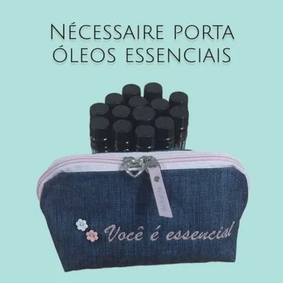 Nécessaire Porta Óleos Essenciais - artesanato de Innovare Studio