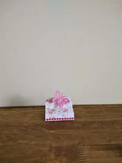 Porta Chocolate Duplo Jardim Encantado - artesanato de Fina Essência Papelaria Personalizada