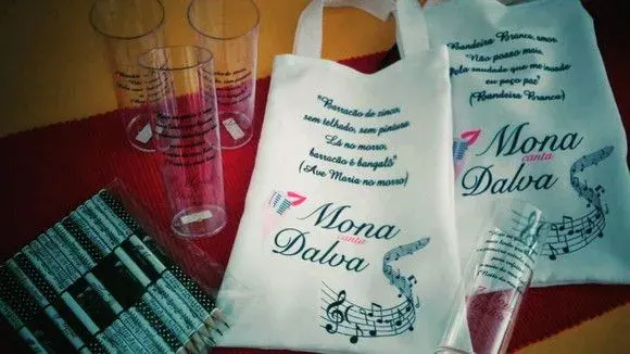 Sacola personalizada (ecobag) - kit com 20 unidades - artesanato de Innovare Studio