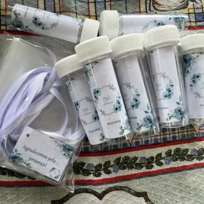 Bolha de Sabão Casamento Personalizada - artesanato de Artmanha Lembrancinhas
