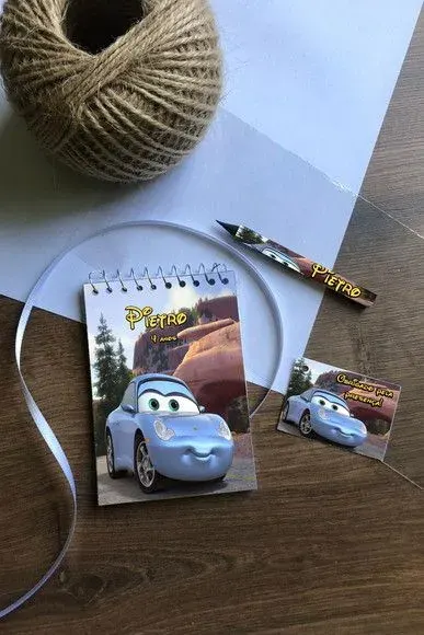 Bloquinho Carros Personalizado - artesanato de Mi Papelaria Criativa