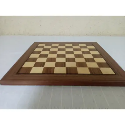 Tabuleiro de Xadrez Tradicional Nogueira Médio