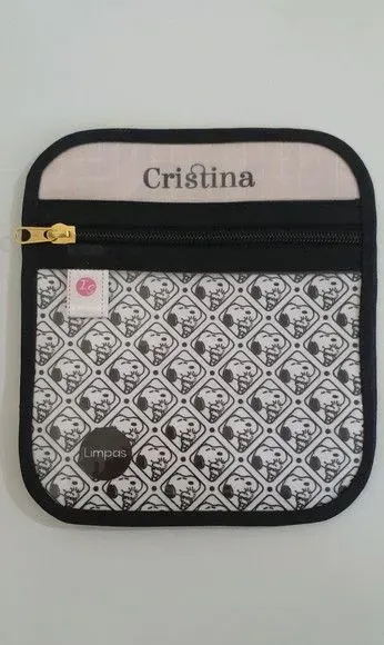 Case porta máscaras dupla face - artesanato de Innovare Studio
