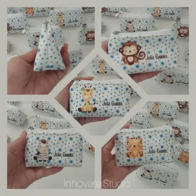 Porta Moedas- Lembrancinha Maternidade - artesanato de Innovare Studio