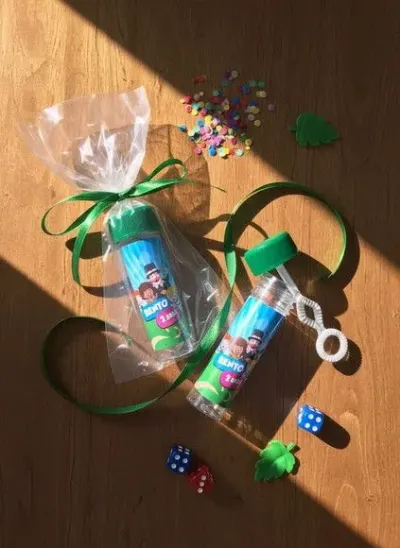 Bolha de Sabão - Mundo Bita Personalizado - artesanato de Mi Papelaria Criativa