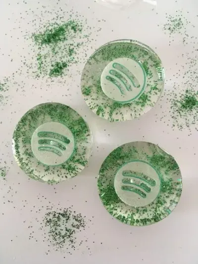 Balinhas Personalizada - artesanato de Lollipops Cristal