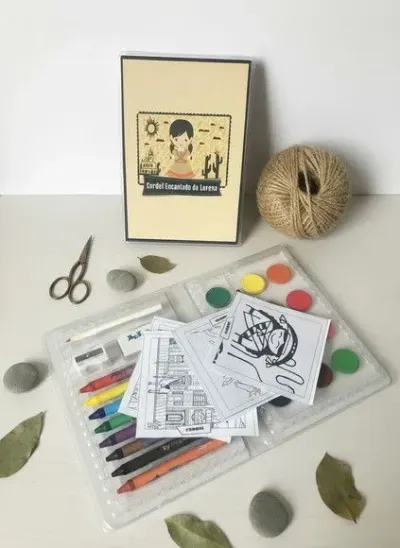 Estojo de Pintura - Maria Bonita Personalizado - artesanato de Mi Papelaria Criativa