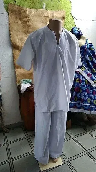 Conjunto ração masculino no percal combo com 4 - artesanato de Ateliê Ofatemi