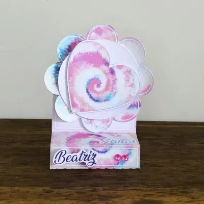 Porta Chocolate Duplo Tie Day - artesanato de Fina Essência Papelaria Personalizada