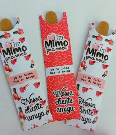 Brinde Lixa de Unha - artesanato de PAPCRIE