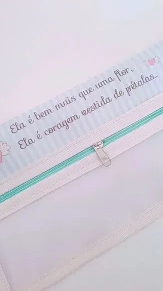 Necessaire porta escova de dente - artesanato de Innovare Studio