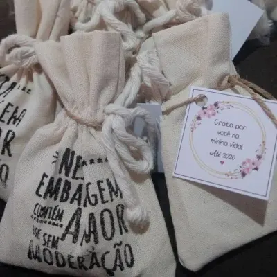 Sachê de Sais Relaxantes Lembrancinha Casamento - artesanato de Juliana Biz - casa e bem estar
