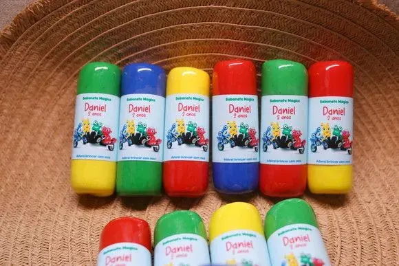 Sabonete Mágico Massinha Lembrancinha Infantil Personalizada - artesanato de Juliana Biz - casa e bem estar