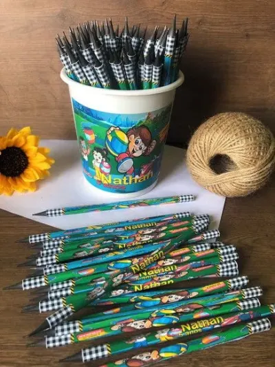 Lápis Senna Personalizado - artesanato de creativitybynina