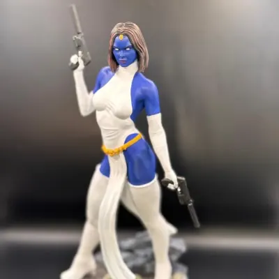 Action figure mistica - mystique x-men Colecionaveis - artesanato de 3D BILLA
