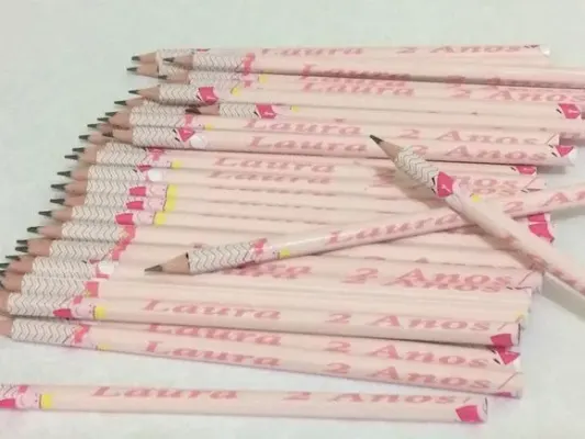 Lápis Personalizado - artesanato de Mi Papelaria Criativa