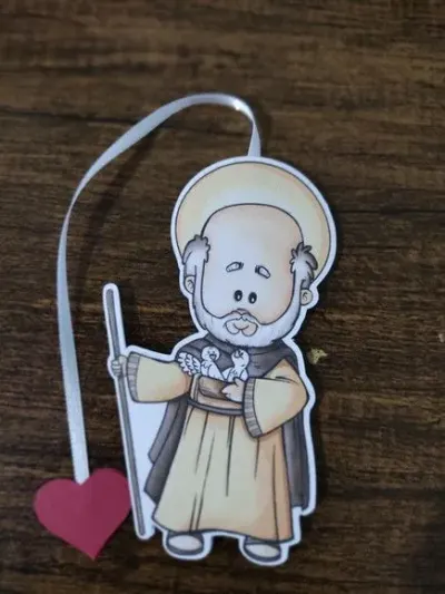 Marcador de Página 08 cm - São Joaquim T - artesanato de Emejhu Personalizados