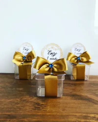 Caixa Acrílica Realeza - artesanato de Fina Essência Papelaria Personalizada
