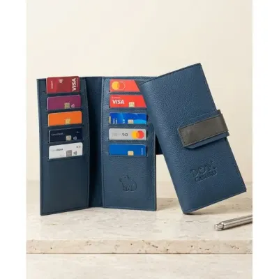 Carteira Porta-Cartões em Sintético Montana | 10 ou 12 Cartões | Personalizada - artesanato de Innovare Studio