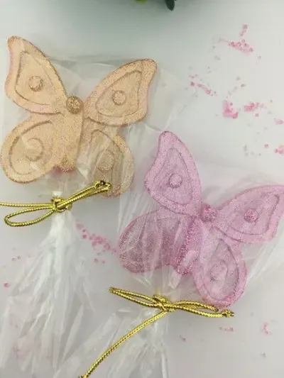 Borboleta Glitter - artesanato de Lollipops Cristal