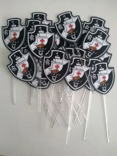 Topper Escudo Vasco - artesanato de Amulleto Ateliê