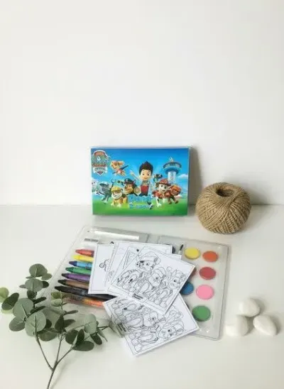 Estojo de Pintura - Patrulha Canina Personalizado - artesanato de Mi Papelaria Criativa