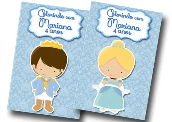 Revista Cinderela e principe cut 14x10 - artesanato de PAPCRIE