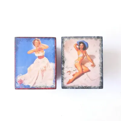 Caixinhas Pin Up 5 - artesanato de Estudio Bananeira